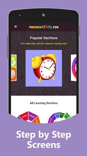 Emulate Android APK Weekdays Months Clock for Kids Emulate Android APK Weekdays Months Clock for Kids