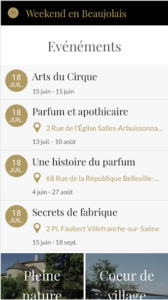 Run android online APK Week-end en Beaujolais from MyAndroid or emulate Week-end en Beaujolais using MyAndroid
