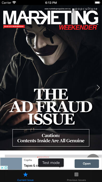 Emulate iPhone app Weekender Magazine using MyAndroid Emulate iPhone app Weekender Magazine using MyAndroid