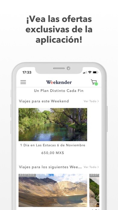 Emulate iPhone app Weekender using MyAndroid Emulate iPhone app Weekender using MyAndroid