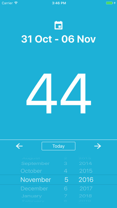 Emulate iPhone app Week# Frost° using MyAndroid
