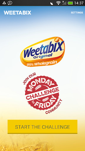 Emulate Android APK Weetabix: Mon To Fri Challenge Emulate Android APK Weetabix: Mon To Fri Challenge