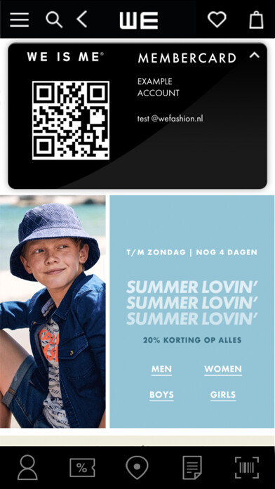 Emulate iPhone app WE Fashion Europe using MyAndroid Emulate iPhone app WE Fashion Europe using MyAndroid