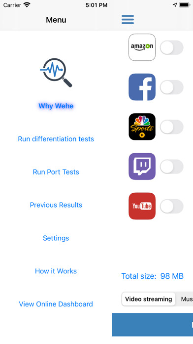 Emulate iPhone app Wehe using MyAndroid Emulate iPhone app Wehe using MyAndroid