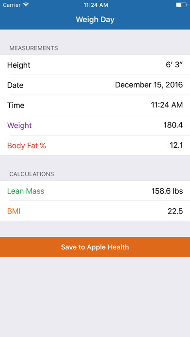Emulate iPhone app Weigh Day using MyAndroid Emulate iPhone app Weigh Day using MyAndroid