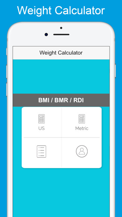 Emulate iPhone app Weight Calculator BMI BMR RDI using MyAndroid Emulate iPhone app Weight Calculator BMI BMR RDI using MyAndroid