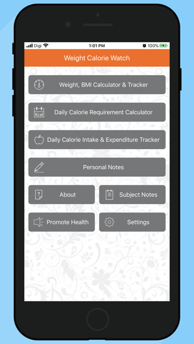 Emulate iPhone app Weight Calorie Watch using MyAndroid Emulate iPhone app Weight Calorie Watch using MyAndroid