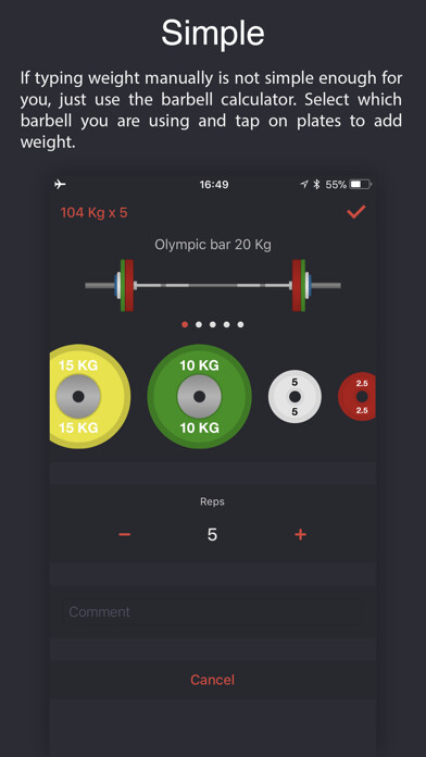 Emulate iPhone app Weighter: Gym notes & progress using MyAndroid Emulate iPhone app Weighter: Gym notes & progress using MyAndroid