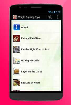 Emulate Android APK Weight Gaining Tips Emulate Android APK Weight Gaining Tips
