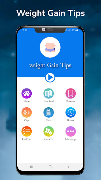 Run android online APK Weight Gain Tips from MyAndroid or emulate Weight Gain Tips using MyAndroid Run android online APK Weight Gain Tips from MyAndroid or emulate Weight Gain Tips using MyAndroid