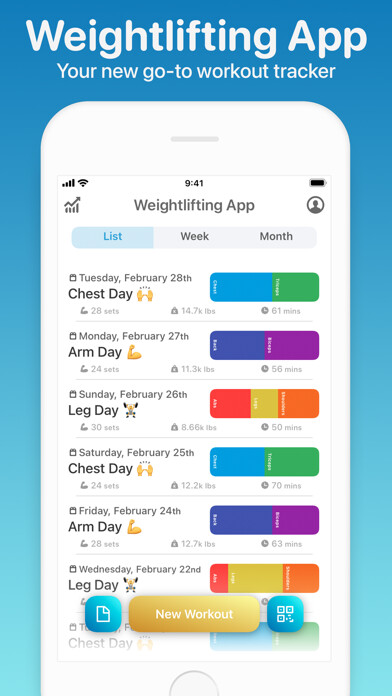 Emulate iPhone app Weightlifting App using MyAndroid Emulate iPhone app Weightlifting App using MyAndroid