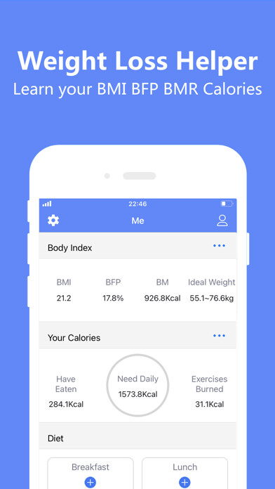 Emulate iPhone app Weight Loss:Calorie Counter using MyAndroid Emulate iPhone app Weight Loss:Calorie Counter using MyAndroid