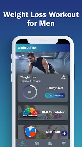 Run android online APK Weight Loss Workout For Men & Custom Workout from MyAndroid or emulate Weight Loss Workout For Men & Custom Workout using MyAndroid