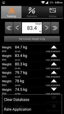Emulate Android APK Weight Manager Emulate Android APK Weight Manager