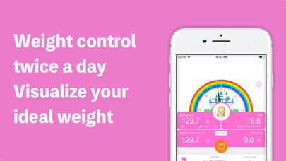 Emulate iPhone app Weight measurement of princess using MyAndroid Emulate iPhone app Weight measurement of princess using MyAndroid