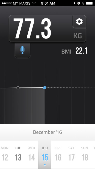 Emulate iPhone app Weight Record - Track Weight and Reach your Goals using MyAndroid Emulate iPhone app Weight Record - Track Weight and Reach your Goals using MyAndroid