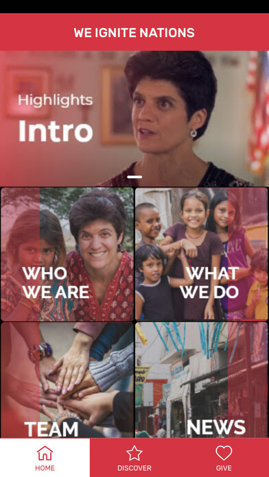 Emulate iPhone app We Ignite Nations (WIN) using MyAndroid