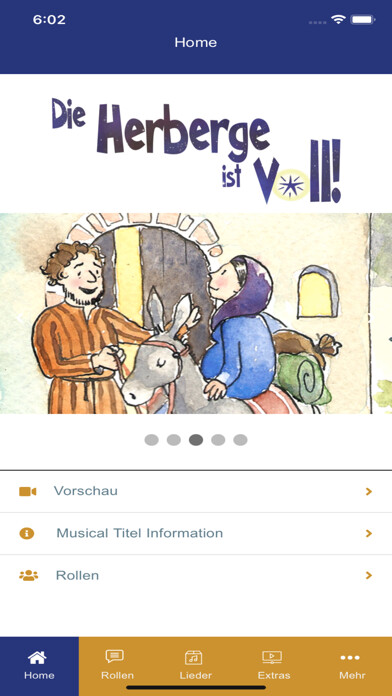 Emulate iPhone app Weihnachtsmusicals using MyAndroid Emulate iPhone app Weihnachtsmusicals using MyAndroid
