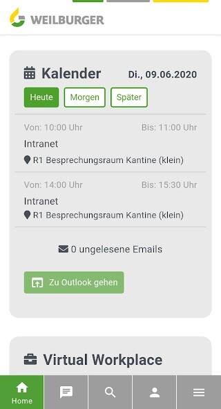Run android online APK Weilburger Intranet from MyAndroid or emulate Weilburger Intranet using MyAndroid