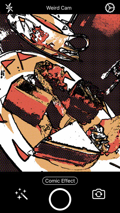 Emulate iPhone app WeirdCam using MyAndroid