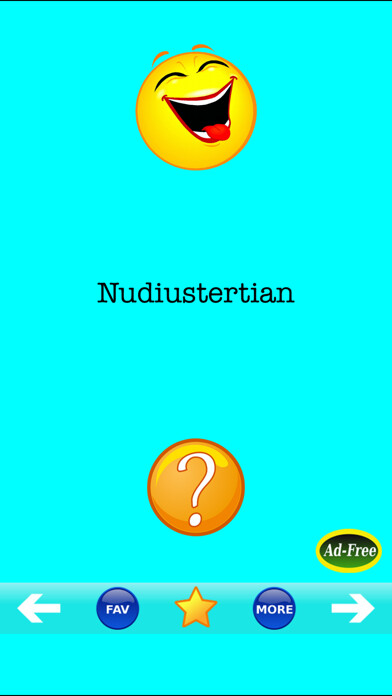 Emulate iPhone app Weird Word of the Day for Fun! using MyAndroid Emulate iPhone app Weird Word of the Day for Fun! using MyAndroid