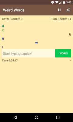 Emulate Android APK Weird Words Emulate Android APK Weird Words