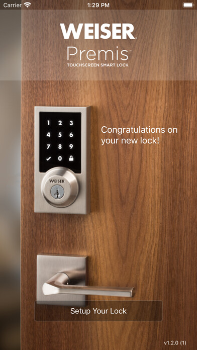 Emulate iPhone app Weiser Premis Smart Lock using MyAndroid Emulate iPhone app Weiser Premis Smart Lock using MyAndroid
