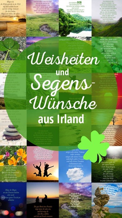 Emulate iPhone app Weisheiten und Segenswünsche aus Irland - Irische Segenssprüche , Zitate & Lebensweisheiten using MyAndroid Emulate iPhone app Weisheiten und Segenswünsche aus Irland - Irische Segenssprüche , Zitate & Lebensweisheiten using MyAndroid