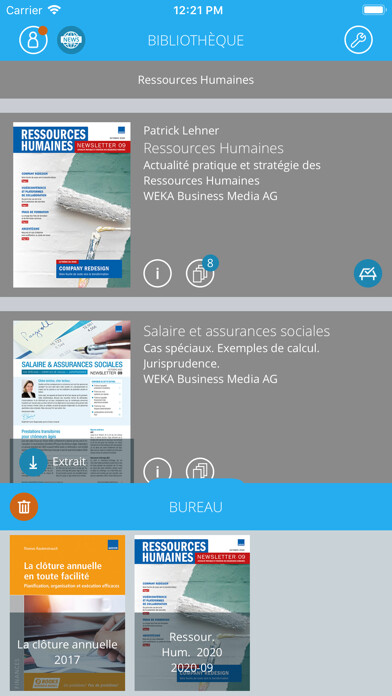Emulate iPhone app WEKA Digital Library FR using MyAndroid Emulate iPhone app WEKA Digital Library FR using MyAndroid