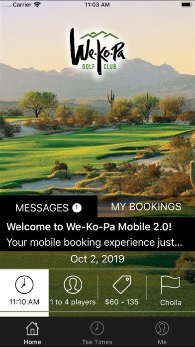 Emulate iPhone app WeKoPa Golf Club Tee Times using MyAndroid Emulate iPhone app WeKoPa Golf Club Tee Times using MyAndroid