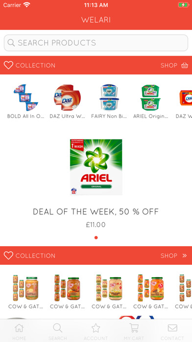 Emulate iPhone app Welari Shopping using MyAndroid Emulate iPhone app Welari Shopping using MyAndroid