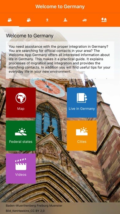 Emulate iPhone app Welcome App Germany using MyAndroid Emulate iPhone app Welcome App Germany using MyAndroid