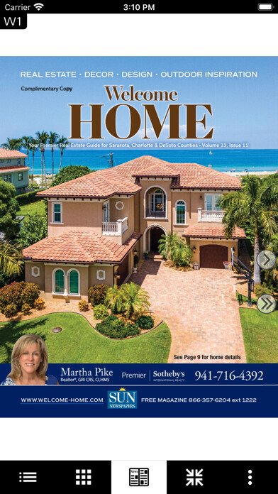 Emulate iPhone app Welcome Home Magazine using MyAndroid Emulate iPhone app Welcome Home Magazine using MyAndroid