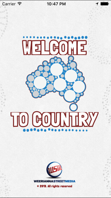 Emulate iPhone app Welcome to Country using MyAndroid