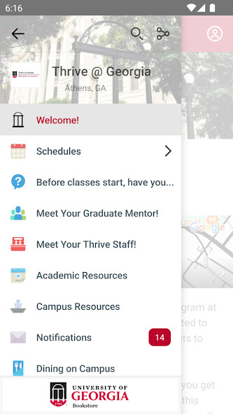 Emulate iPhone app Welcome to UGA using MyAndroid Emulate iPhone app Welcome to UGA using MyAndroid