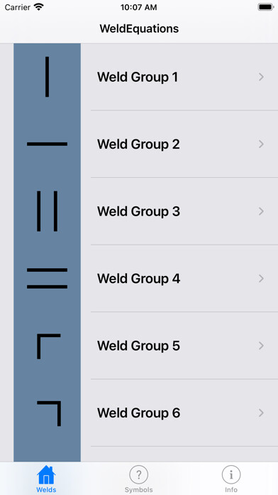 Emulate iPhone app WeldEquations using MyAndroid