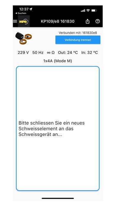 Emulate iPhone app Welding e8 using MyAndroid