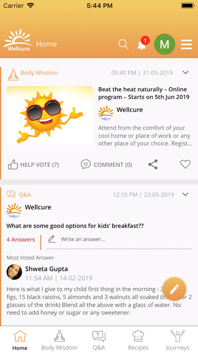 Emulate iPhone app Wellcure - Natural Health App using MyAndroid Emulate iPhone app Wellcure - Natural Health App using MyAndroid