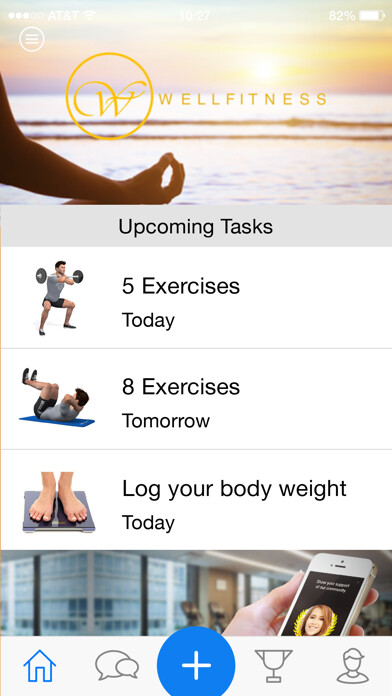 Emulate iPhone app WELLFITNESS App using MyAndroid Emulate iPhone app WELLFITNESS App using MyAndroid
