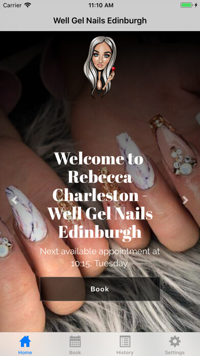 Emulate iPhone app Well Gel Nails using MyAndroid Emulate iPhone app Well Gel Nails using MyAndroid