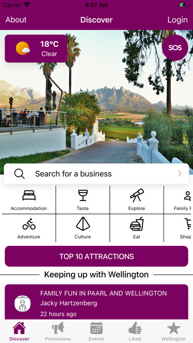 Emulate iPhone app Wellington Tourism using MyAndroid Emulate iPhone app Wellington Tourism using MyAndroid