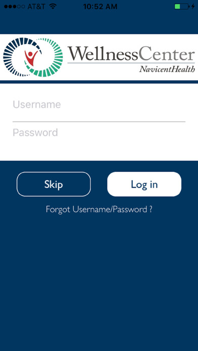 Emulate iPhone app Wellness Center Navicent using MyAndroid