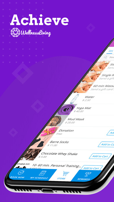Emulate iPhone app WellnessLiving Achieve using MyAndroid Emulate iPhone app WellnessLiving Achieve using MyAndroid