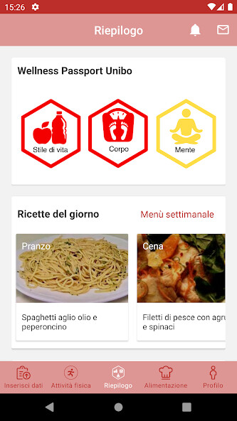 Run android online APK Wellness Passport UNIBO from MyAndroid or emulate Wellness Passport UNIBO using MyAndroid