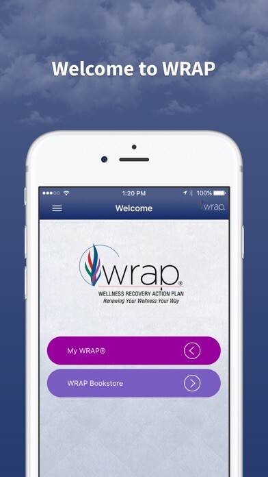 Emulate iPhone app Wellness Recovery Action Plan using MyAndroid Emulate iPhone app Wellness Recovery Action Plan using MyAndroid