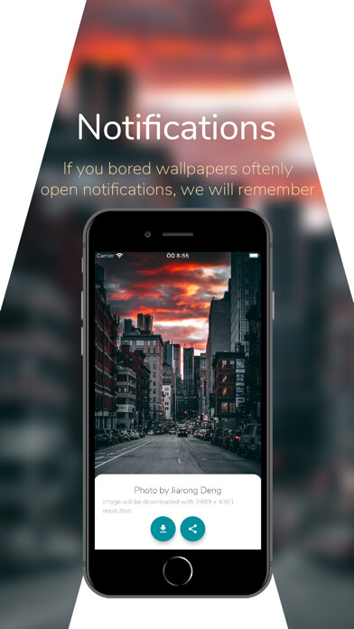 Emulate iPhone app WellpaperHD using MyAndroid