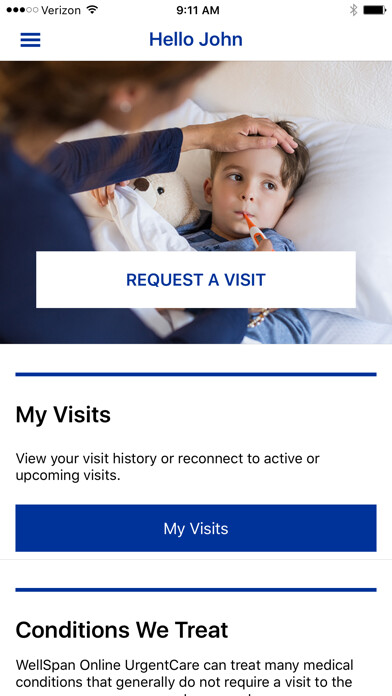 Emulate Android APK WellSpan Online Urgent Care