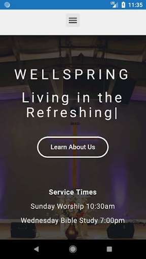 Run android online APK Wellspring Church Int. from MyAndroid or emulate Wellspring Church Int. using MyAndroid