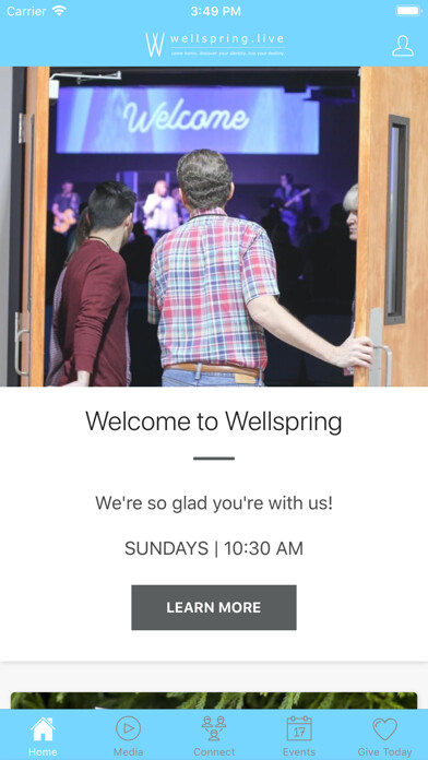 Emulate iPhone app Wellspring.Live using MyAndroid