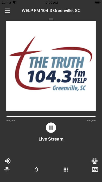 Emulate iPhone app WELP 104.3FM Radio using MyAndroid